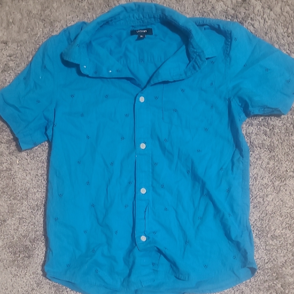 Urban Pipeline Vibrant Blue Shirt